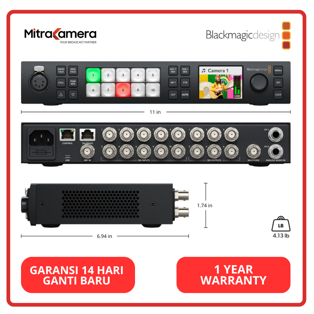 Blackmagic Design ATEM 1 M/E Constellation HD