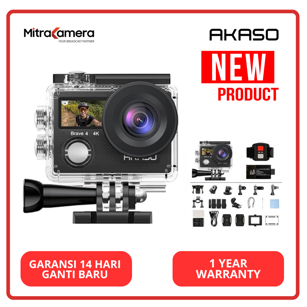 Akaso Brave 4 New Version Action Cam